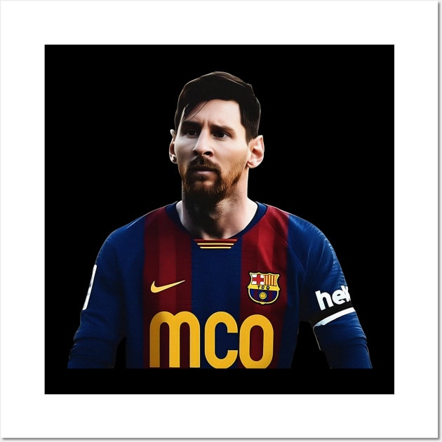 Messi is a football legend Wall Art by KOTYA